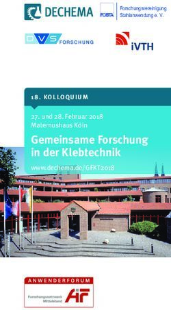 Gemeinsame Forschung in der Klebtechnik - und 28. Februar 2018 Maternushaus K&ouml;ln - DECHEMA