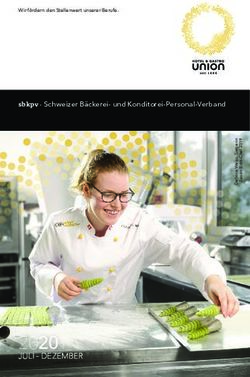 Sbkpv Schweizer B&auml;ckerei- und Konditorei-Personal-Verband - Juli - Dezember - Wir f&ouml;rdern den Stellenwert unserer Berufe - Hotellerie ...