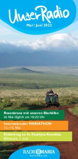 Mai / Juni 2022 - Rosenkranz mit unseren Bischöfen im Mai täglich um 18:20 Uhr Internationaler MARIATHON 13.-15. Mai Einkehrtag zu Sr. Faustyna ...