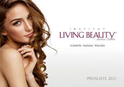 PREISLISTE 2021 - Living Beauty