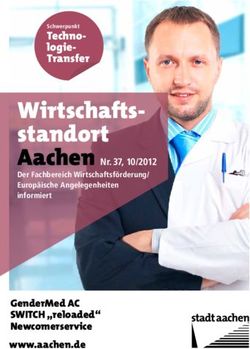 Wirtschafts-standort - Aachen Nr. 37, 10/2012 - Technologie-Transfer - Stadt Aachen