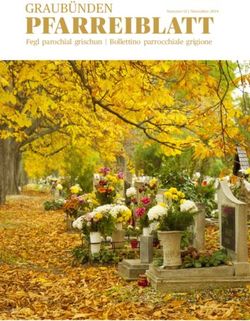 Pfarreiblatt GrauB&uuml;nden - Fegl parochial grischun | Bollettino parrocchiale grigione - catolica-surses.ch
