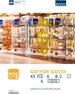 GO FOR GOLD! POS MARKETING AWARD 2019 - SAASAA - BVDW