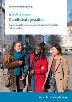 Vielfalt leben - Gesellschaft gestalten - Bertelsmann Stiftung (Hrsg.) Chancen und Herausforderungen kultureller Pluralit&auml;t in Deutschland