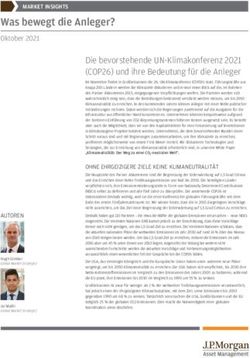 Was bewegt die Anleger? - Oktober 2021 - J.P ...