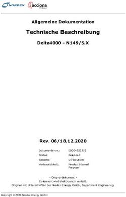 Technische Beschreibung - Allgemeine Dokumentation - N149/5.X