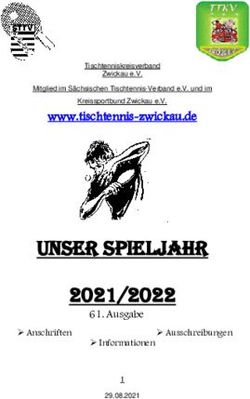 Unser Spieljahr 2021/2022 - www.tischtennis-zwickau.de - Ausgabe - Tischtennis Zwickau