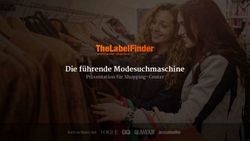 Die f&uuml;hrende Modesuchmaschine - Pr&auml;sentation f&uuml;r Shopping-Center - Amazon S3