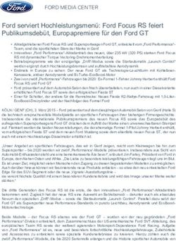 Ford serviert Hochleistungsmen&uuml;: Ford Focus RS feiert Publikumsdeb&uuml;t, Europapremiere f&uuml;r den Ford GT