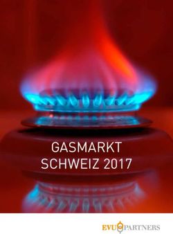 GASMARKT SCHWEIZ 2017 - EVU Partners