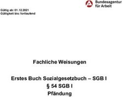 Fachliche Weisungen Erstes Buch Sozialgesetzbuch - SGB I - 54 SGB I Pf&auml;ndung