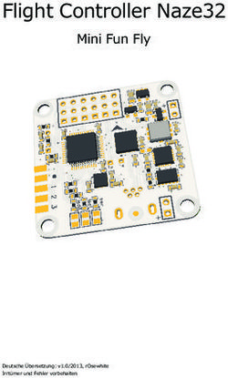 FLIGHT CONTROLLER NAZE32 - MINI FUN FLY