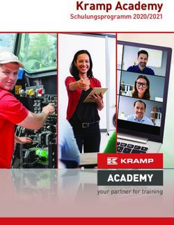 Kramp Academy Schulungsprogramm 2020/2021 - your partner for training