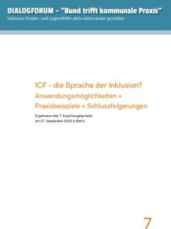 ICF - die Sprache der Inklusion? - Anwendungsm&ouml;glichkeiten + Praxisbeispiele + Schlussfolgerungen Ergebnisse des 7. Expertengespr&auml;chs am 27 ...