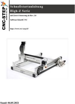 Schnellstartanleitung High-Z Serie - Stand: 04.05.2021 - CNC-STEP.de