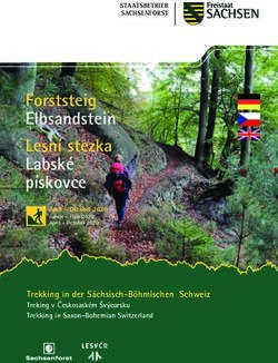 Forststeig Elbsandstein Lesn&iacute; stezka Labsk&eacute; p&iacute;skovce - Trekking in der S&auml;chsisch-B&ouml;hmischen Schweiz