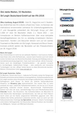 Drei starke Marken, 55 Neuheiten: De'Longhi Deutschland GmbH auf der IFA 2018 - Deutscher Pressestern