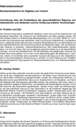Referentenentwurf Bundesministerium f&uuml;r Digitales und Verkehr - BMVI