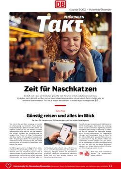 Gewinnspiel im November/Dezember: Gewinnen Sie ein Schokoladen-Genuss paket von Halloren oder Goldhelm. S. 6 - Deutsche Bahn