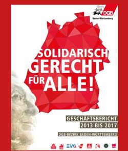 GESCH&Auml;FTSBERICHT 2013 BIS 2017 - DGB-BEZIRK BADEN-W&Uuml;RTTEMBERG - DGB Baden ...
