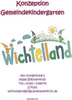 Konzeption Gemeindekindergarten - Am Hungerberg 6 89558 B&ouml;hmenkirch Tel.: 07332 / 5068774 E-Mail: Gemeinde ...