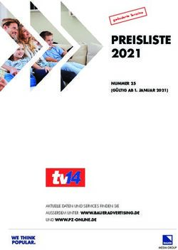 PREISLISTE 2021 NUMMER 25 (G&Uuml;LTIG AB 1. JANUAR 2021) - AKTUELLE DATEN UND SERVICES FINDEN SIE - Bauer Advance
