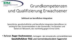 Grundkompetenzen und Qualifizierung Erwachsener - Gegen Armut
