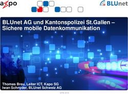 BLUnet AG und Kantonspolizei St.Gallen - Sichere mobile Datenkommunikation - Thomas Breu, Leiter ICT, Kapo SG Iwan Schnyder, BLUnet Schweiz AG ...