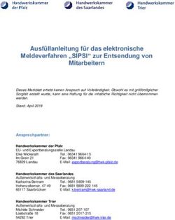 Ausf&uuml;llanleitung f&uuml;r das elektronische Meldeverfahren "SIPSI" zur Entsendung von Mitarbeitern - Handwerkskammer des Saarlandes