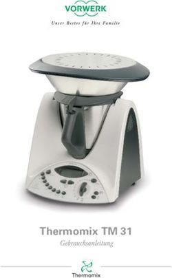 Thermomix TM 31 Gebrauchsanleitung