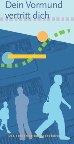 Dein Vormund vertritt dich- Die Informationsbrosch&uuml;re