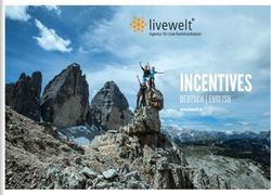 INCENTIVES www.livewelt.de