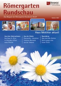 R&ouml;mergarten Rundschau - Sommer 2021