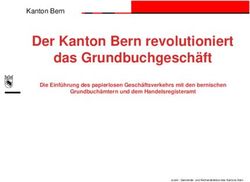 Der Kanton Bern revolutioniert das Grundbuchgesch&auml;ft - Kanton Bern - Der Kanton Bern revolutioniert das ...