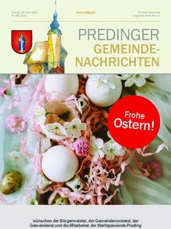 PREDINGER GEMEINDE-NACHRICHTEN - Frohe Ostern! - Marktgemeinde ...