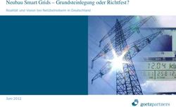Neubau Smart Grids - Grundsteinlegung oder Richtfest? - Realit&auml;t und Vision bei Netzbetreibern in Deutschland - Juni 2012