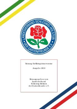 Satzung für Kleingärtnervereine - Satzung für Kleingärtnervereine Ausgabe 2013 Herausgegeben vom Landesverband Schleswig-Holstein der ...