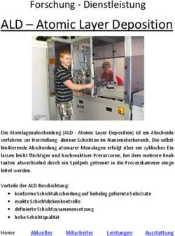 ALD - Atomic Layer Deposition - Forschung - Dienstleistung