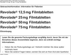 Revolade 12,5 mg Filmtabletten Revolade 25 mg Filmtabletten Revolade 50 mg Filmtabletten Revolade 75 mg Filmtabletten - PatientenInfo-Service