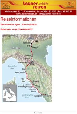Reiseinformationen Rennradreise Alpen - Rom individual Reisecode: IT-ALPEN-ROM-REN - Launer-Reisen