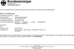 BUNDESANZEIGER - SPARKASSE MAGDEBURG