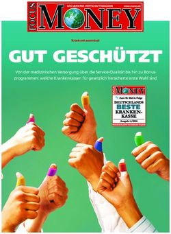 GUT GESCH&Uuml;TZT Von der medizinischen Versorgung &uuml;ber die Service-Qualit&auml;t bis hin zu Bonus-programmen: welche Krankenkassen f&uuml;r gesetzlich ...