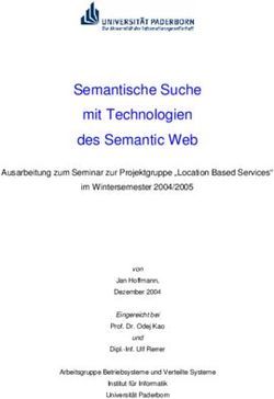 Semantische Suche mit Technologien des Semantic Web