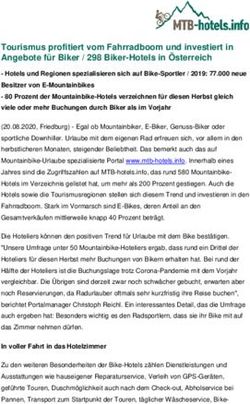 Tourismus profitiert vom Fahrradboom und investiert in Angebote f&uuml;r Biker / 298 Biker-Hotels in &Ouml;sterreich