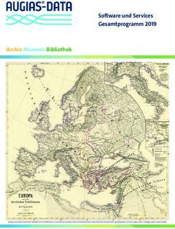 Software und Services Gesamtprogramm 2019