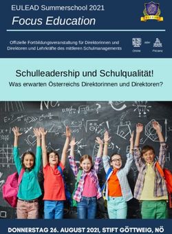 Focus Education EULEAD Summerschool 2021