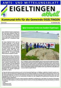EIGELTINGEN AMTS- UND MITTEILUNGSBLATT - Gemeinde Eigeltingen