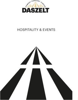HOSPITALITY & EVENTS - Das Zelt