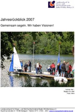 Jahresr&uuml;ckblick 2007 Gemeinsam segeln. Wir haben Visionen! - Landesverband f&uuml;r Menschen mit K&ouml;rper