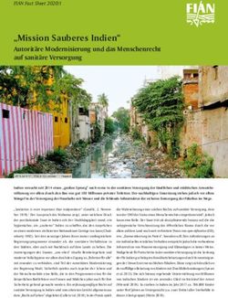 "Mission Sauberes Indien" - Autorit&auml;re Modernisierung und das Menschenrecht auf sanit&auml;re Versorgung - FIAN Deutschland